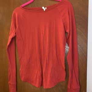 Raglan long sleeve top